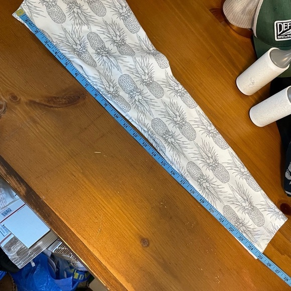 White Fox White Pineapple High Rise Leggings Womens S - Picture 8 of 10